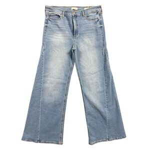 Sofia Jeans by Sofia Vergara Margot Wide Leg Super High Rise Jeans 16 NWT